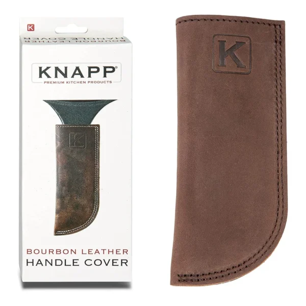 Handmade Bourbon Brown Handle Cover by Knapp Made - Image 3