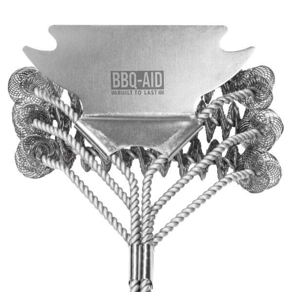 Triple Helix Grill Brush and Scraper - Image 2