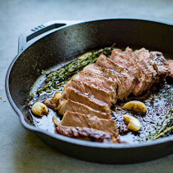 12 Inch Cast Iron Dual Handle Pan - Image 3