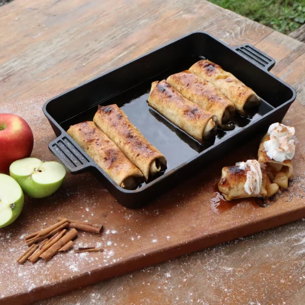 9 x 13-in Cast Iron Rectangular Pan - Image 2