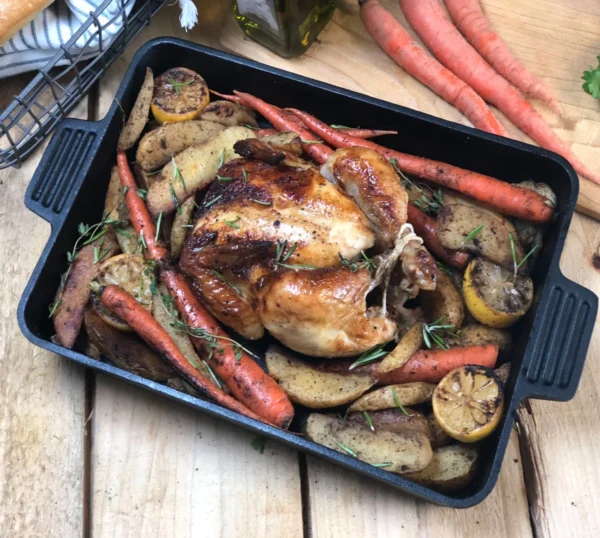 9 x 13-in Cast Iron Rectangular Pan - Image 3