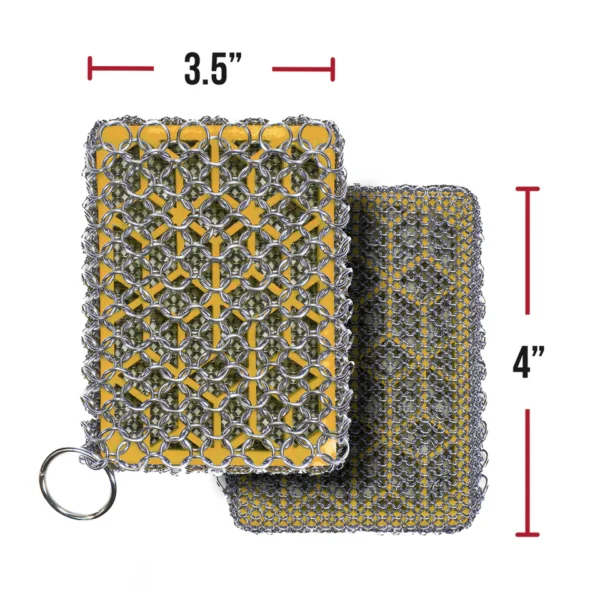 Spicy Mustard Chainmail Combo Scrubber - Image 2