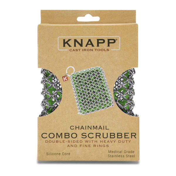 Zesty Lime Chainmail Combo Scrubber - Image 3